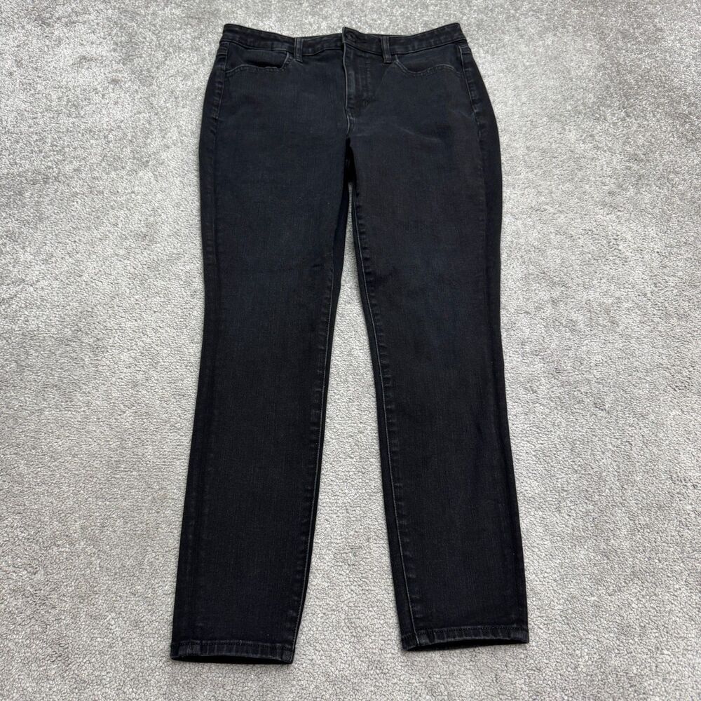 American Eagle The Dream Jean Hi-Rise Jegging Womens 12 Stretch Denim Black